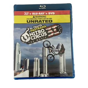 Travis Pastrana Nitro Circus The Movie Blu-Ray + DVD New